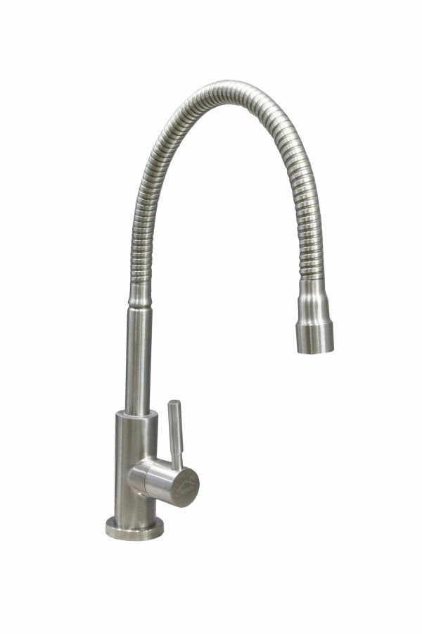 KS1051 FLEX LONG NECK KITCHEN PILLAR TAP 051