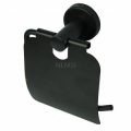 N069-B TISSUE HOLDER WITH COVER BLACK