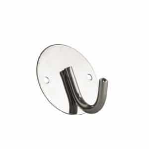 A&D -N075 ROUND PLATE SINGLE HOOK