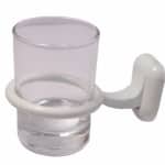 White Plastic Tumbler Holder