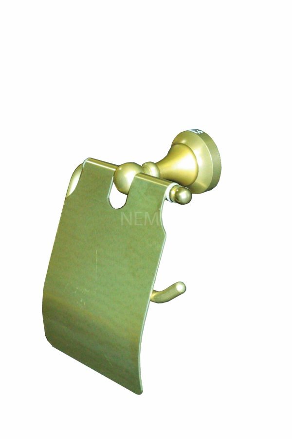 N168A/B HIGH DENSITY TISSUE HOLDER ANTIQUE BRASS