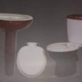 Deco Close Couple  Full Set Wooden Toilet