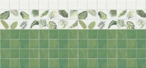Botanique Ceramic Wall Tiles 30cm*60cm- 5pcs Per Carton Nitco