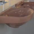 Hand Wash Basin Sink 18*12 Pink