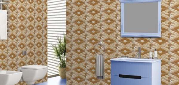 Pmcp23132k Bn 3d Wall Tile 20cm*30cm- 25 Pcs Per Carton Twyford