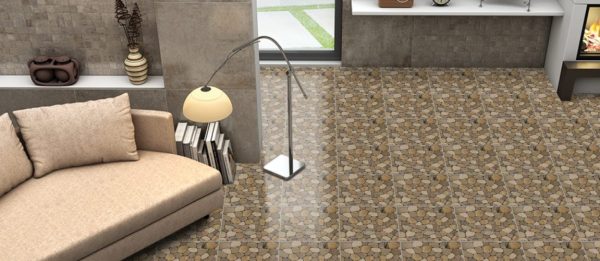 River Rock  Porcelain Floor Tiles 30cm*30cm-8pcs Per Carton Nitco