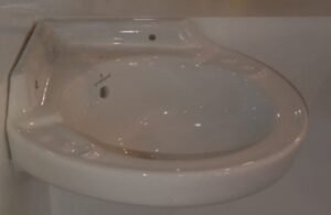 Hand Wash Basin Sink 18*12 Pink