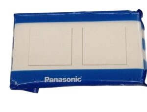 TWIN BLANK PLATE PANASONIC W1 WDBA8020-N SWITCH