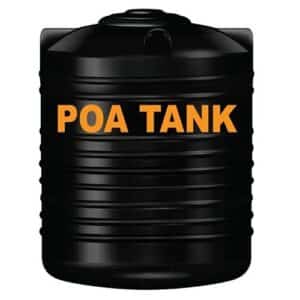 POA TANK CYLINDRICAL WATER TANK 1000 LITRES