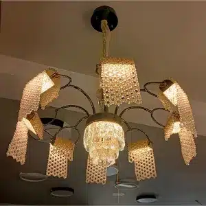 Crystal Cups Chandelier