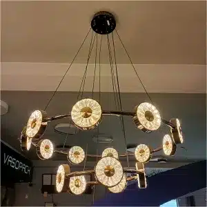 Crystal Cups Chandelier