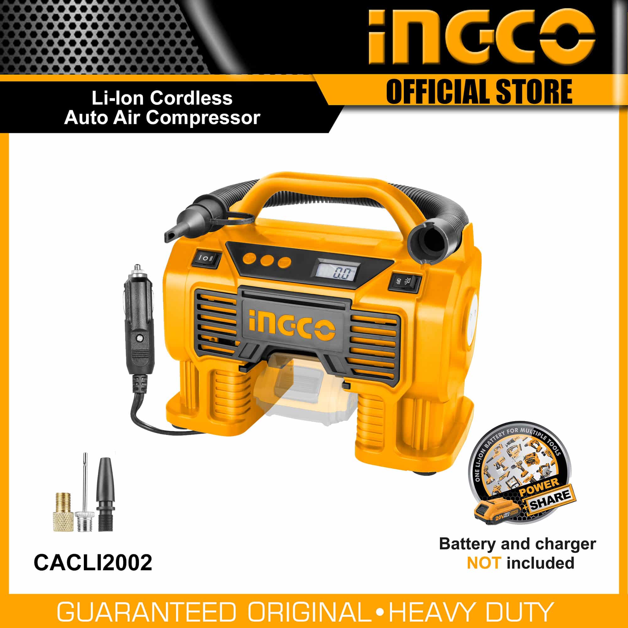 Ingco Mini Air Pump  Cacl12002