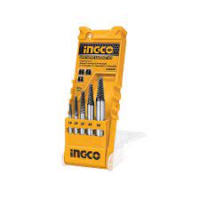 Ingco Ase008 5pcs Screw Extractor Set Ingco