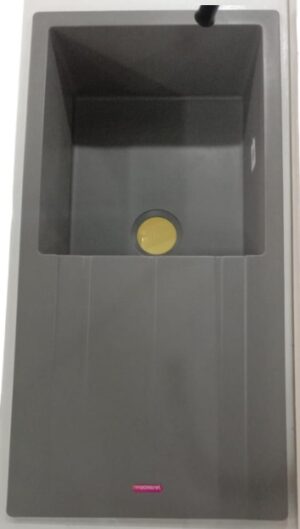 Metallic Grey Kso1c15 Sink+waste