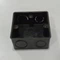 Metsec Pp Switch Box Single Black