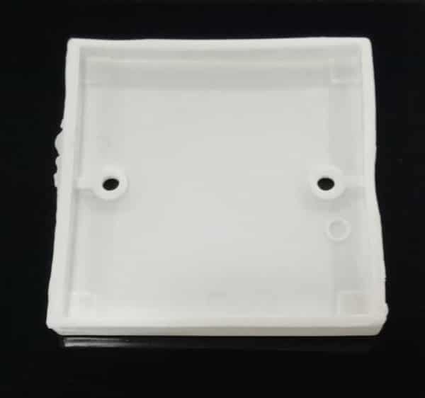 Metsec Pp Blanking Plate Single White