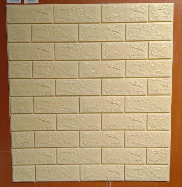 WALL STICKER WITH GLUE BEIGE 70X77X8MM