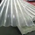 Corrugated Translucent Sheets/mtr Clear 900g