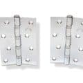 Door Hinges 4′ Silver  Oxford-pair