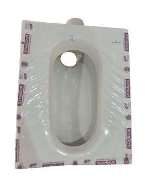 Asian Step Toilet Ivory With Gully Trap-clayart