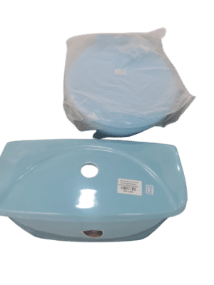 Blue P-trap Toilet Clayart+ Cistern