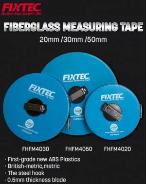 Fibreglass Measuring Tape 50m Fhfm4050