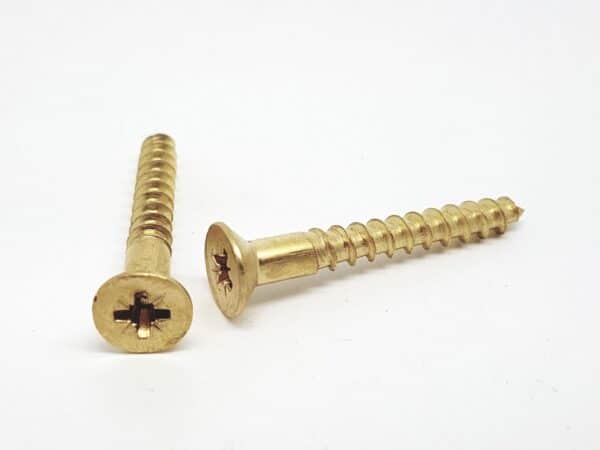 Brass Wood Screws 2x8