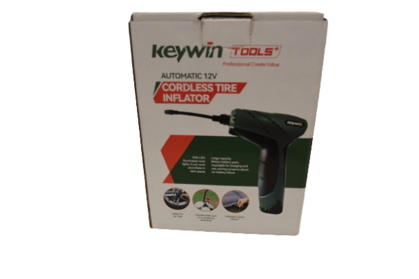 Keywin Cordless Tire Inflator 12v