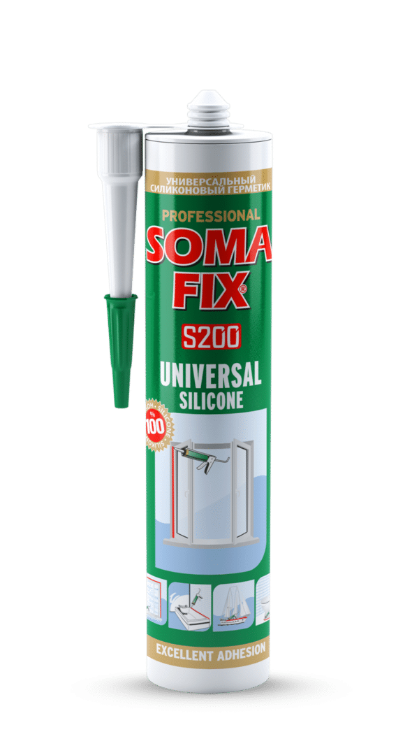 Somafix Universal Silicon Transparent