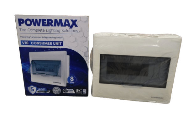 Powermax 8 Way Consumer Unit V10