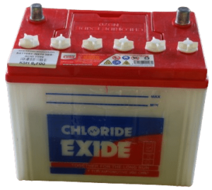 Chloride Exide Battery Ns70 Sbr Acid Type J