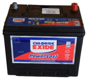 Chloride Exidecbattery Ns70 Mf Powerlast