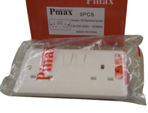 Pmax Twin Socket 13a
