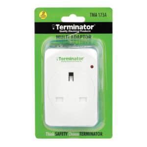 Tdb 014bbac-13a-terminator Door Bell Digital Wireless-melodies + 2t With 1r 13a