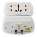 Tma 303n-terminator 3 Way Uk Socket Multi Adaptor With Indicator Lamp 3 Pin Flat Plug 13a