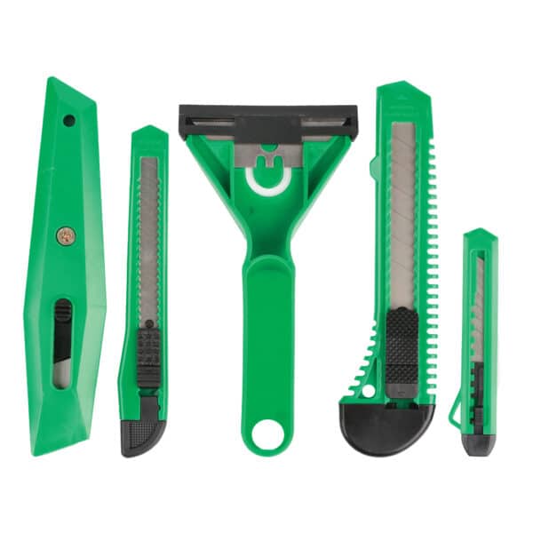 Ttuc 505s Terminator Utility Cutter 5pcs Set With Scraper